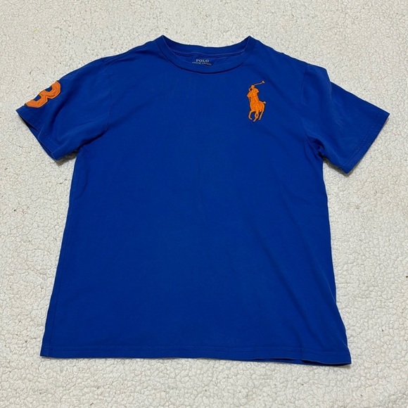 Polo Ralph Lauren Big Pony Cotton Jersey Tee Kids size L (14/16) - Picture 1 of 4